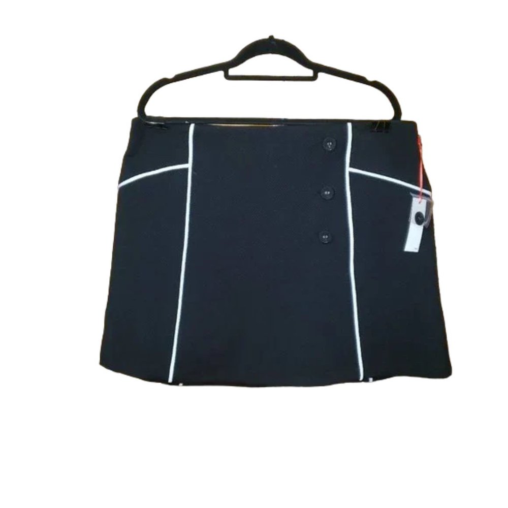 ELLE Retro Look Pull On Mini Skirt XL NWT
